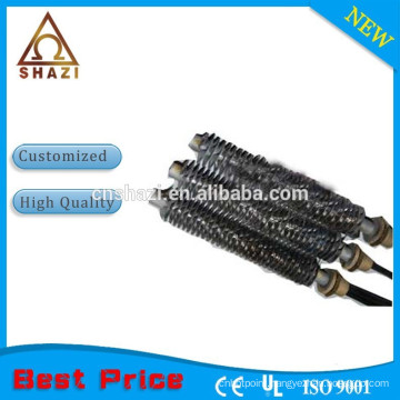 stainless steel pipe cartridge heater with fin